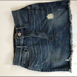 Express denim skirt